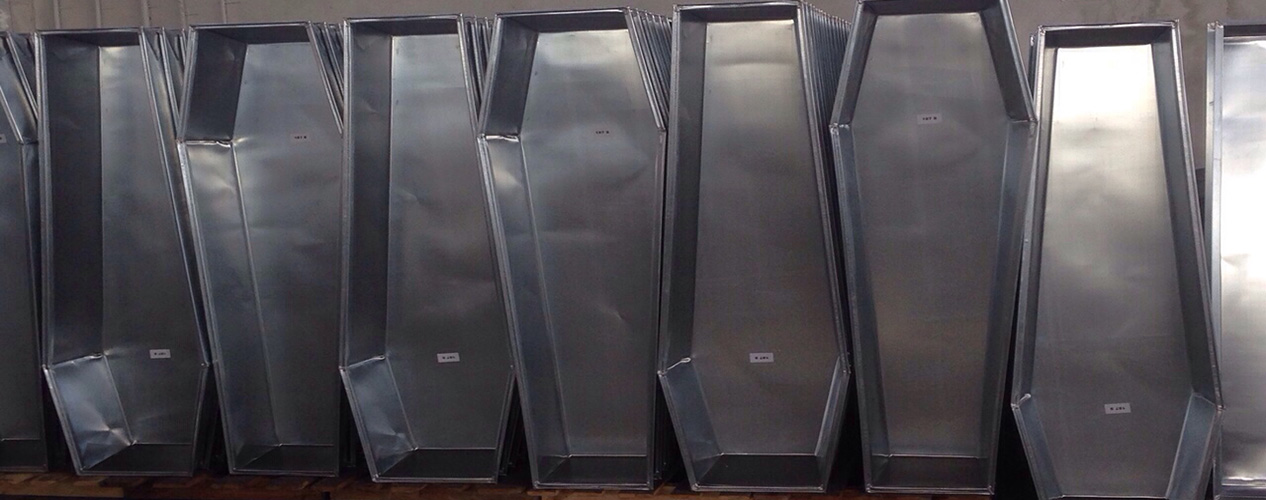 Zinc coffin